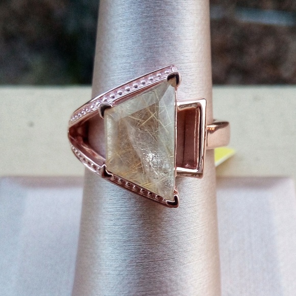 Jewelry - Golden Rutilated Quartz Ring